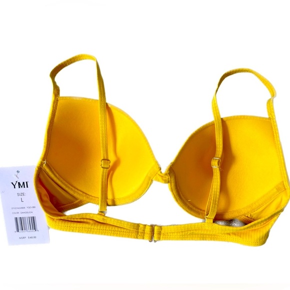 🤩NEW BIKINI - YMI underwire bra bikini top and cheeky bottom & ribbed - Picture 8 of 11